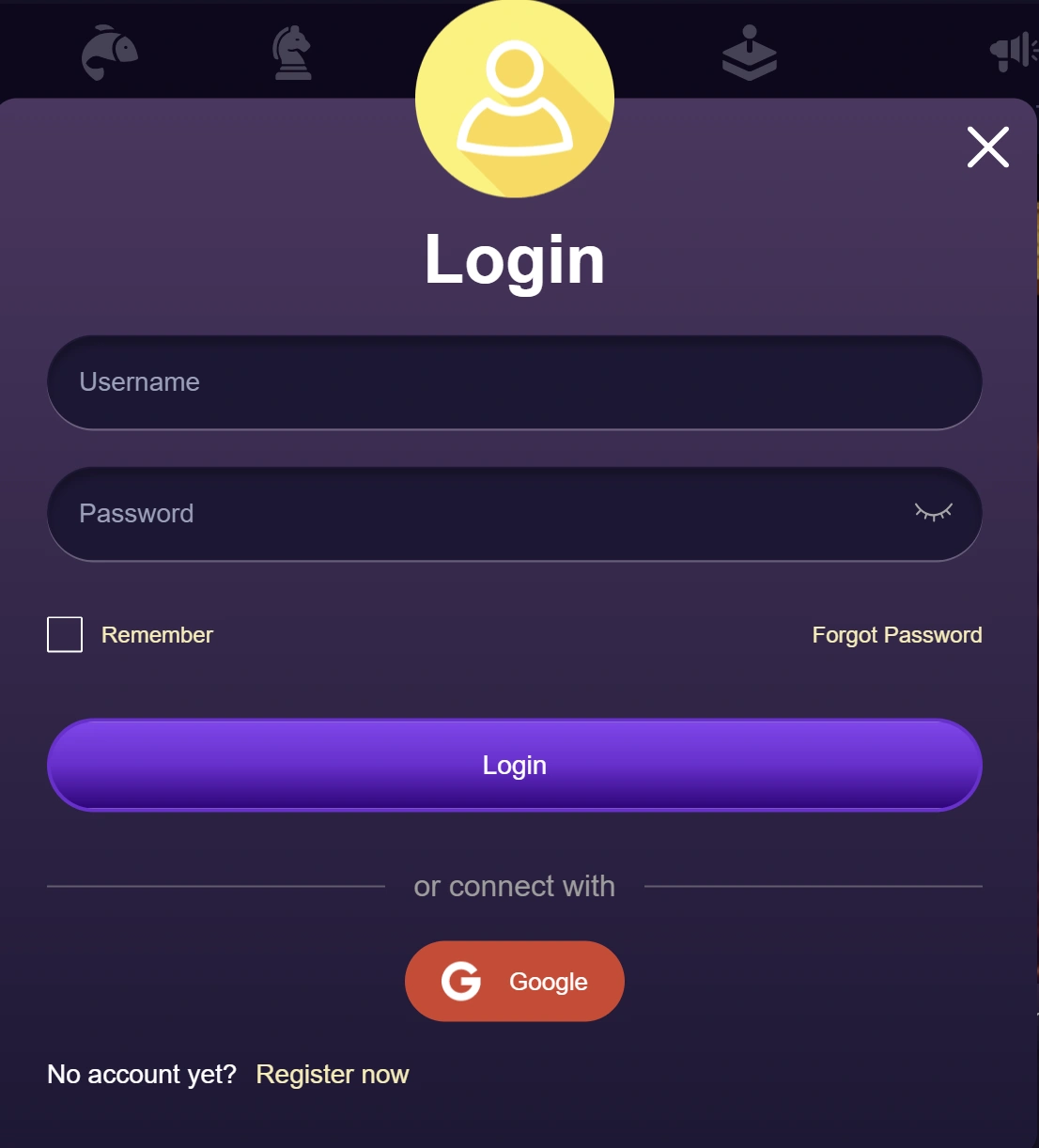 NK101 login in to mobile app