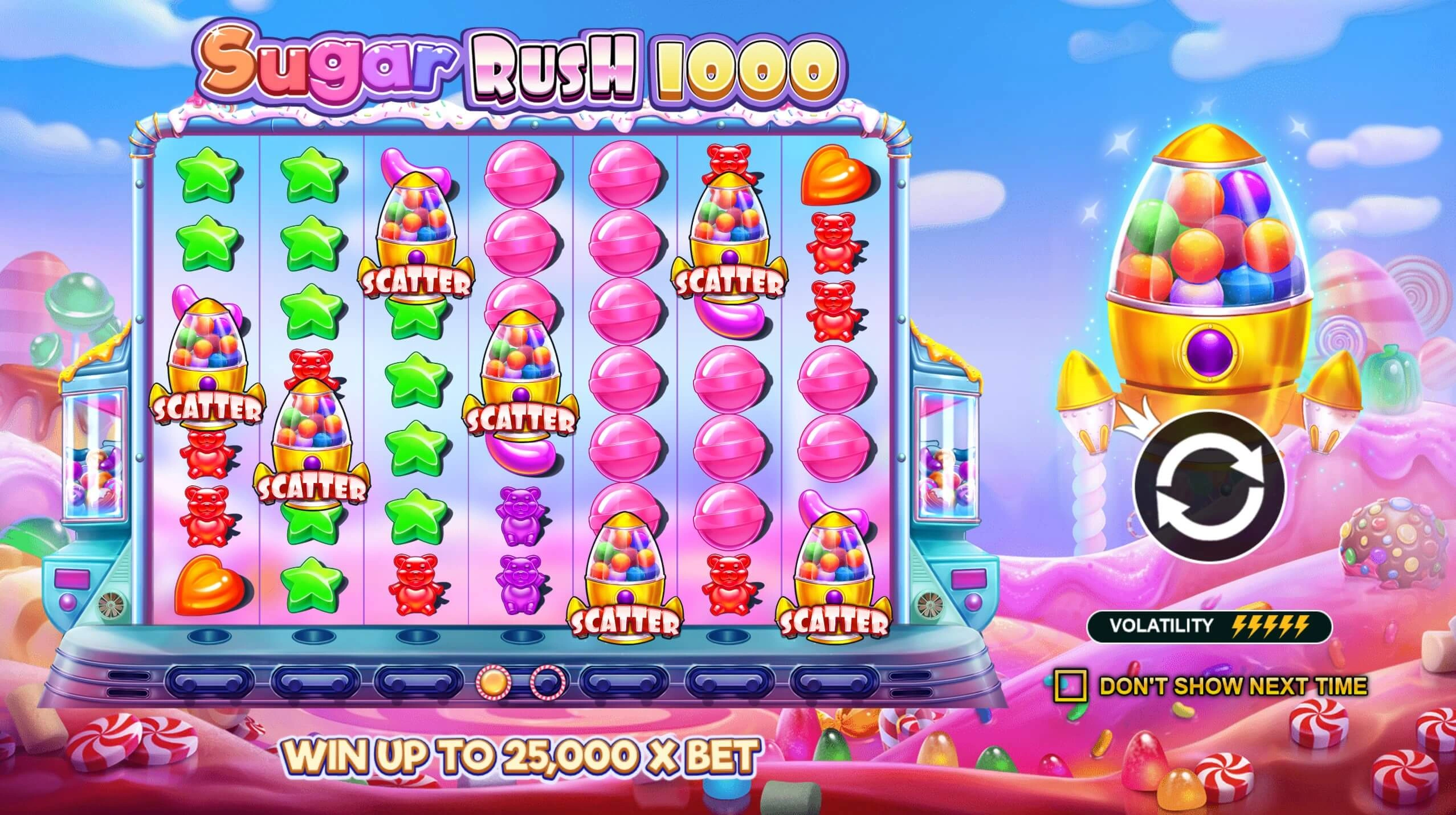 NK 101 sugar rush 1000