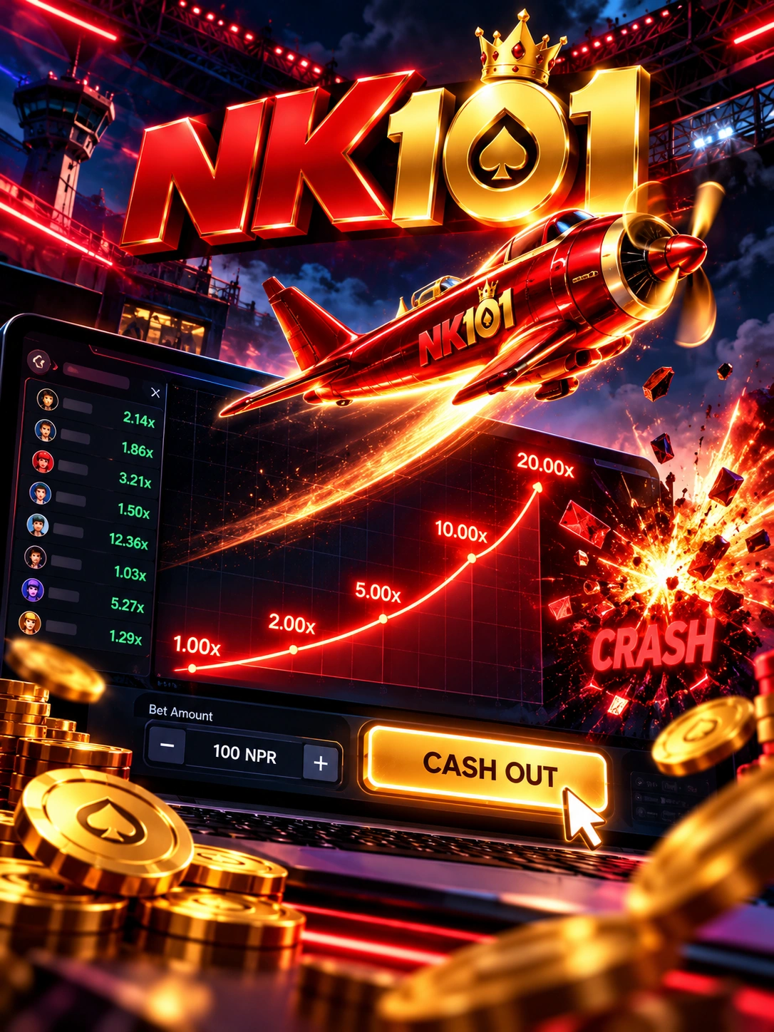 NK101 crash games
