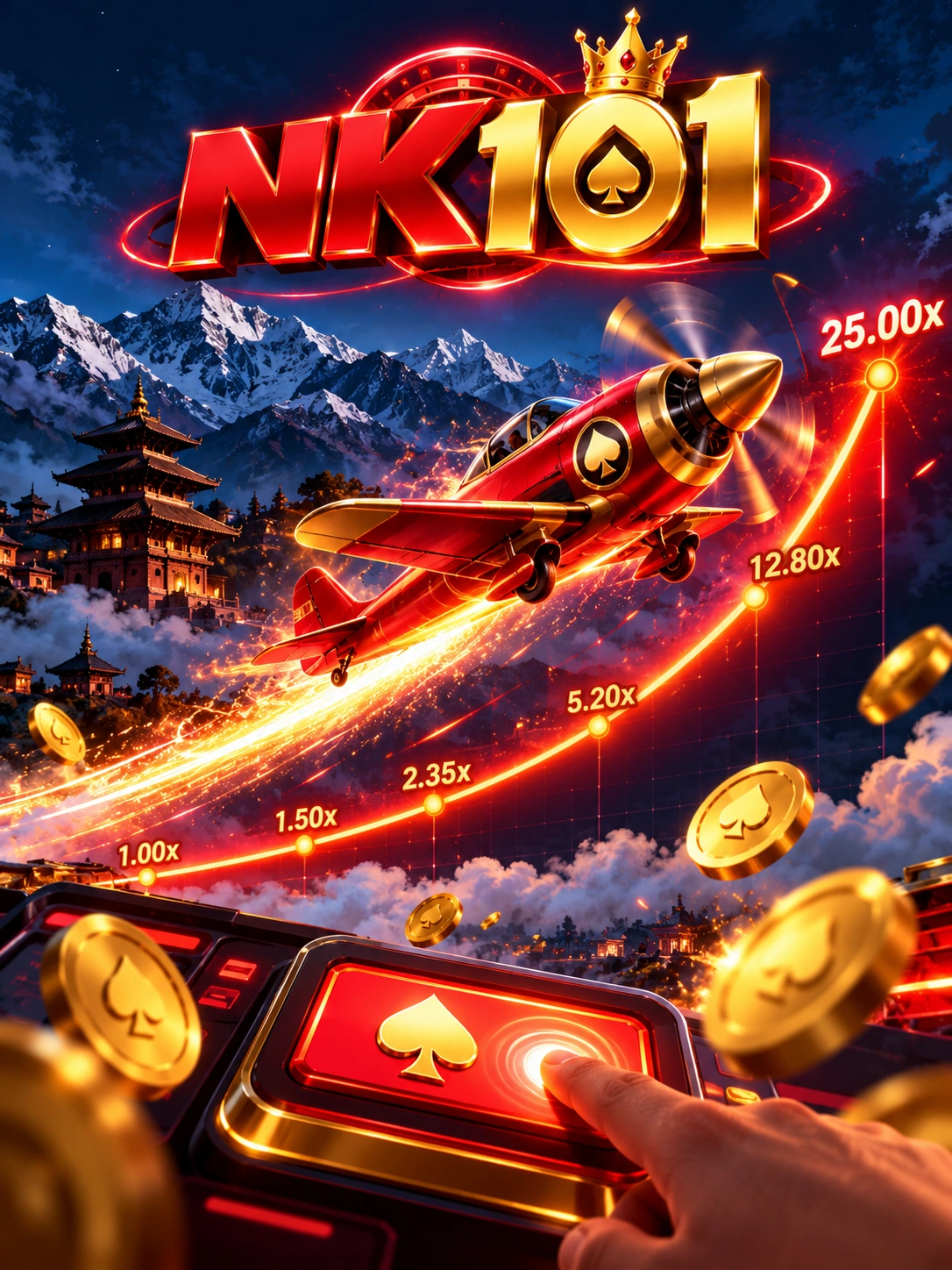 Crash Game NK101 in Nepal