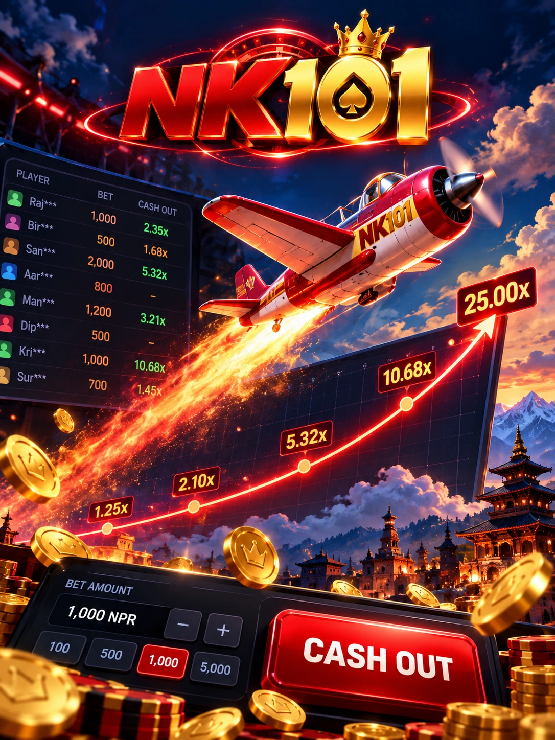 Crash Game NK101 Nepal
